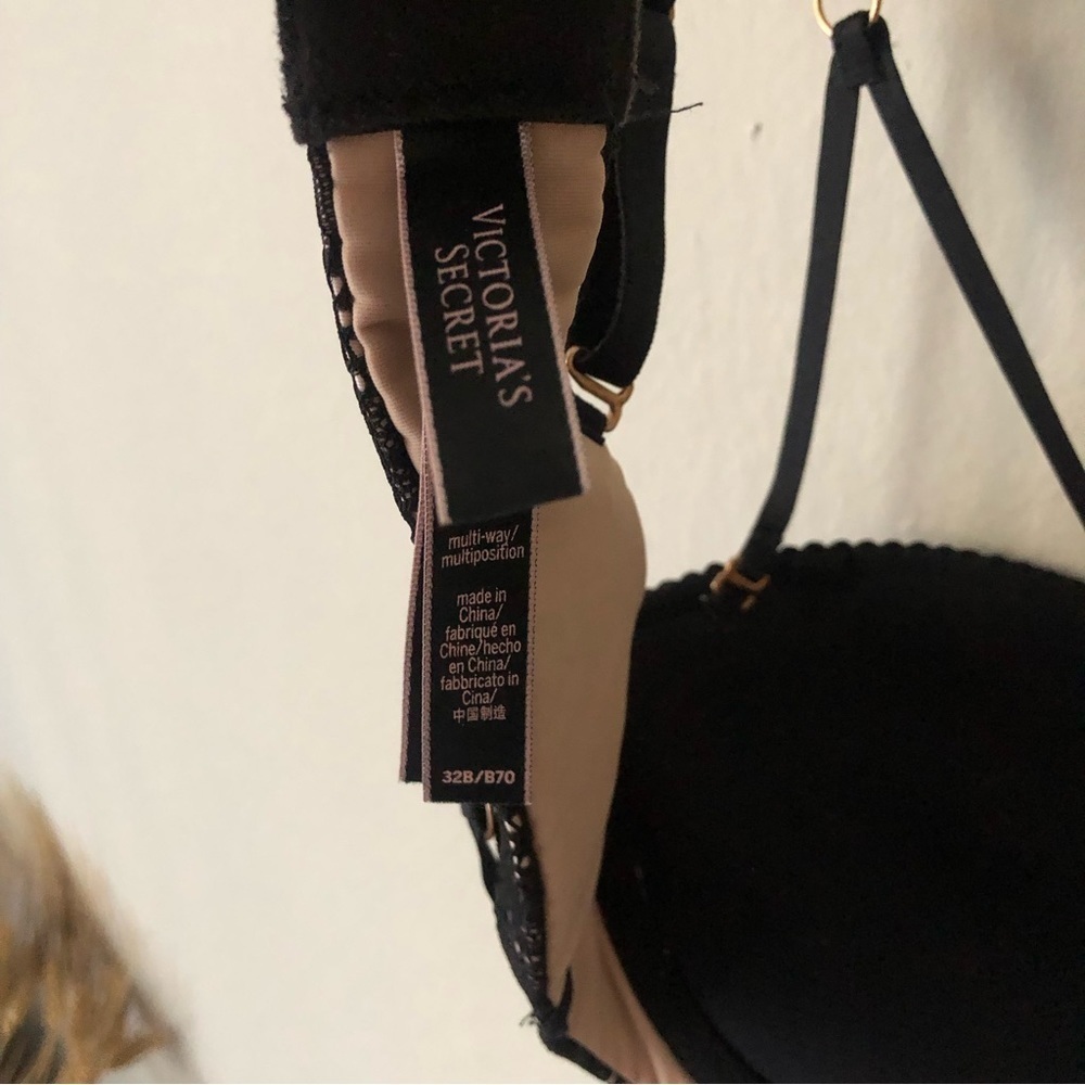 Victorias Secret Lace Convertible Bra in Black Size 32b - Picture 9 of 9